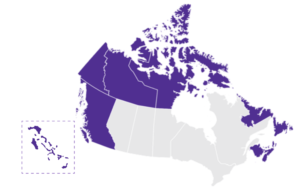 Map of Medigent locations