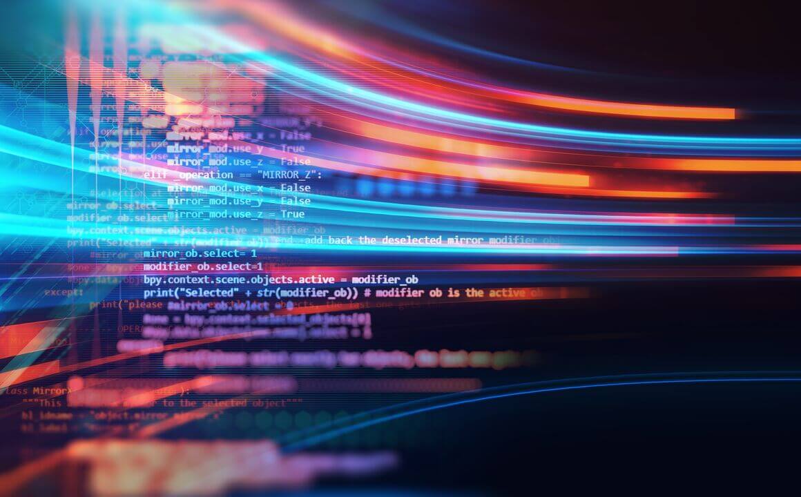 Abstract concept of data analytics